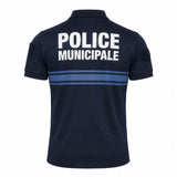 Polo Police Municipale Patrol Equipement Cooldry 180 g/m² col à glissière
