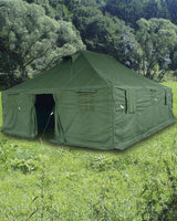 Tente militaire Mil-Tec 6 x 5 m en toile polyester 300 g/m² armature acier 30 m² au sol