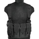 Gilet Chest Rig Mil-Tec en polyester enduit PVC 4 poches chargeurs et 2 poches pistolet