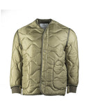 Sous-veste doublure pour veste M65 Mil-Tec en nylon matelasse 120 g/m2 a boutonner