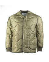 Sous-veste doublure pour veste M65 Mil-Tec en nylon matelasse 120 g/m2 a boutonner
