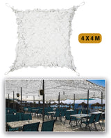 Filet de camouflage Mil-Tec Shadow Sail 4 x 4 m en polyester ripstop 3,6 kg
