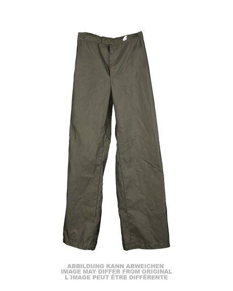 Pantalon de pluie de l'armée française en polyester, surplus militaire d'occasion