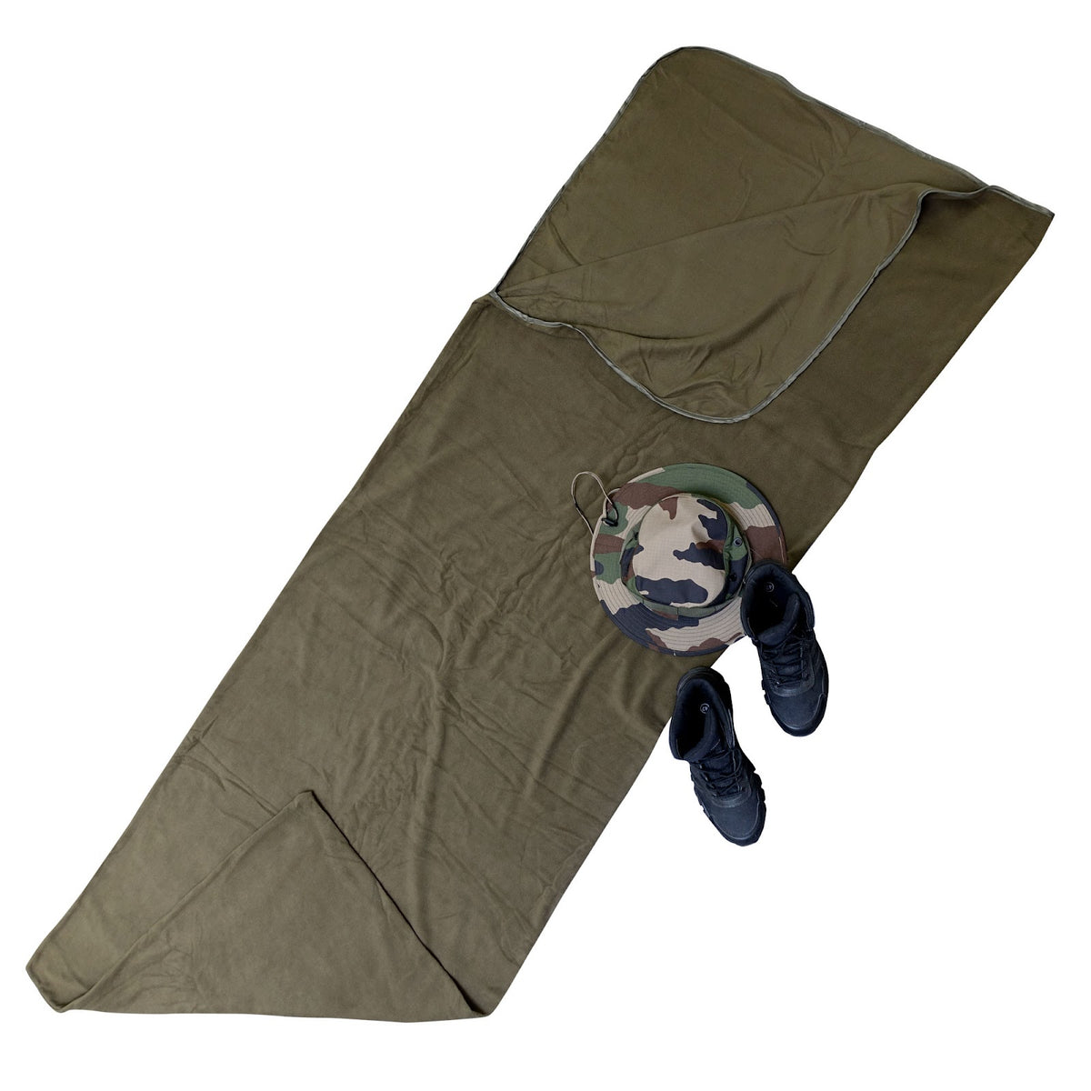 Drap de sac de couchage OPEX en polaire 180 g/m² 80 x 225 cm avec housse