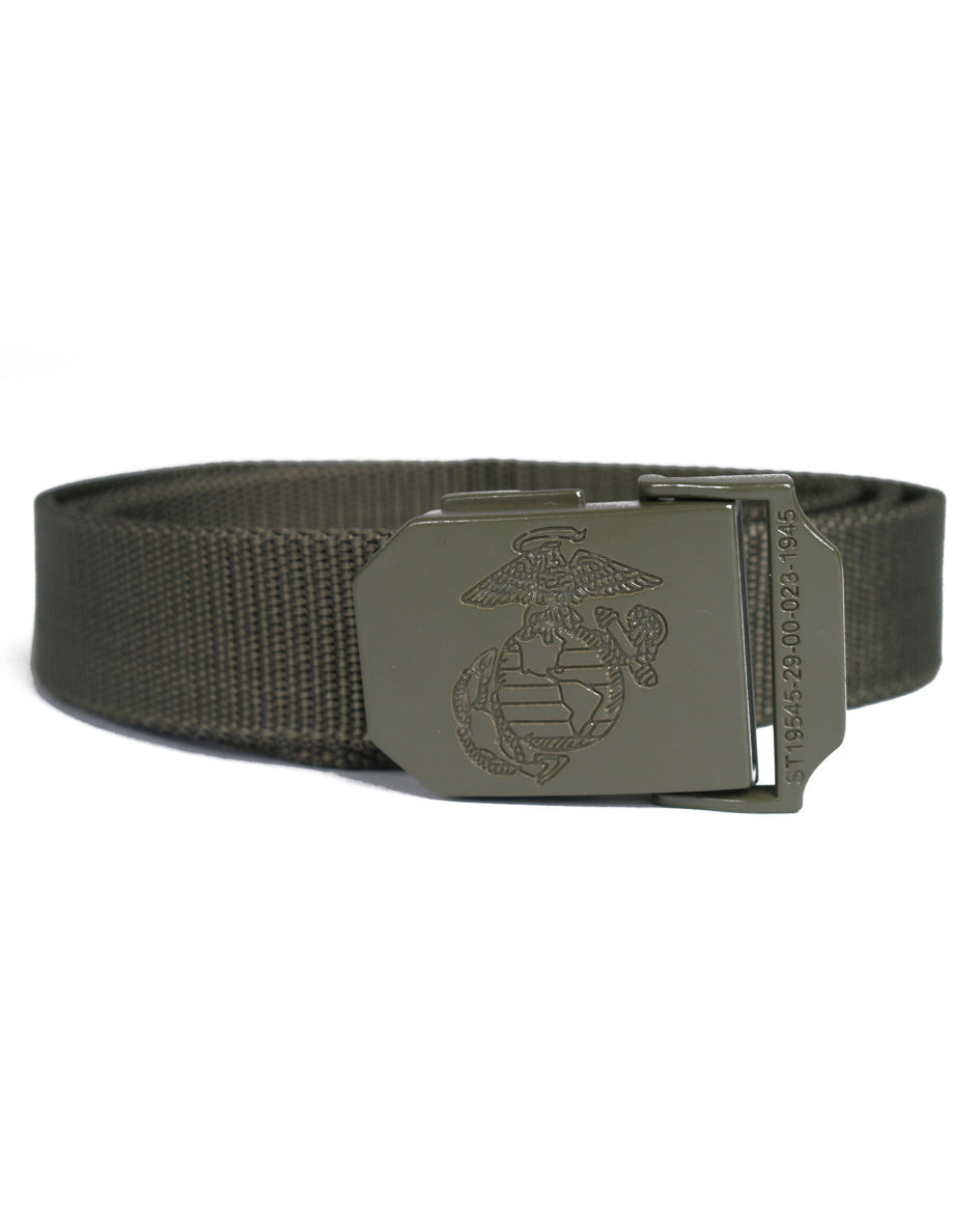 Ceinture de pantalon type USMC Mil-Tec en polyester 3 cm boucle zamak 130 cm