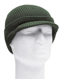 Bonnet type US Watch Cap Mil-Tec en polyacrylique tricoté avec visière courte