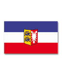 Drapeau du Land de Schleswig-Holstein Mil-Tec en polyester 90 x 150 cm à deux œillets