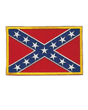 Ecusson drapeau confédéré Mil-Tec en polyester et coton pour tenue et paquetage