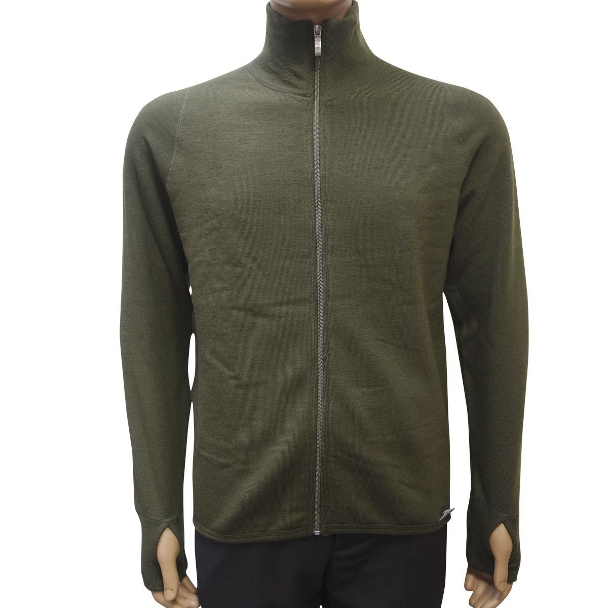 Veste chaude Artica Trek laine Mérinos 400 g/m² col montant à glissière dos allongé