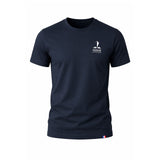 T-shirt imprimé Marine Nationale en coton peigné 150 g/m² manches courtes