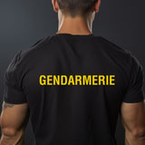 T-shirt Gendarmerie Patrol Equipement imprimé en 100% coton peigné 180 g/m²