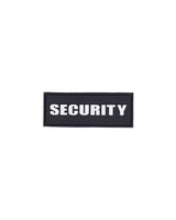 Morale patch Security Mil-Tec 3D en PVC 8,6 x 3,3 cm lettrage en relief auto-agrippant