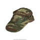 Casquette de campagne de l'armée grecque doublée coton, surplus d'occasion