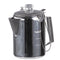 Cafetière à percolation Mil-Tec en acier inoxydable 1,3 L 9 tasses pour feu et réchaud