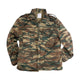 Veste M65 type américain de l'armée grecque avec doublure, surplus d'occasion