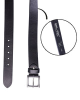 Ceinture Mil-Tec en cuir de bovin nappa largeur 3,8 cm à boucle métallique un ardillon
