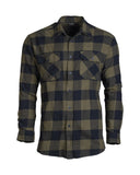 Chemise Mil-Tec de bûcheron en version légère coton avec poignets et poches boutonnés