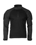 Chemise de combat Mil-Tec Tactical 2.0 en coton et ripstop à inserts filet aux aisselles