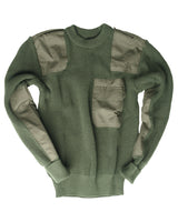 Pull Mil-Tec Bundeswehr en polyacrylique avec renforts de coudes et d'épaules