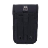 Pochette téléphone polyester 1680D fixation MOLLE ou ceinture 8,5 x 17,5 cm