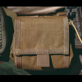 Poche de délestage vide-chargeur MOLLE polyester 600D 20 cm repliable