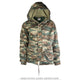 Parka grecque à capuche et doublure nylon, coton-polyester, surplus d'occasion