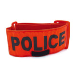 Brassard d'identification Patrol Equipement Police fluorescent 7 cm emplacement RIO