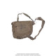 Sacoche de masque à gaz type US modèle M17 en toile, pièce d'occasion
