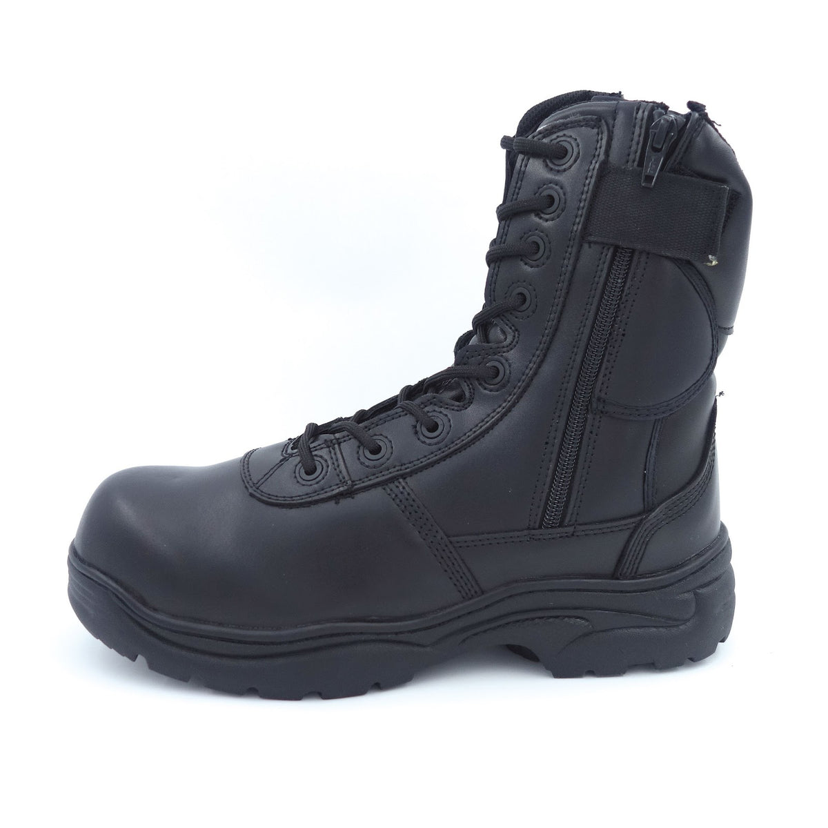 Chaussures de combat Patrol Equipement Rangers cuir à coque double glissière YKK