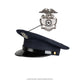 Casquette à visière de style policier américain avec insigne, stock ancien