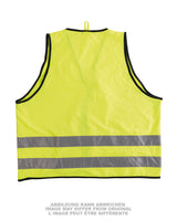 Gilet de signalisation Bundeswehr en aramide, modèles mêlés, surplus d'occasion