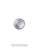 Bouton d'uniforme est-allemand en aluminium, 20 mm, fonds de dépôt