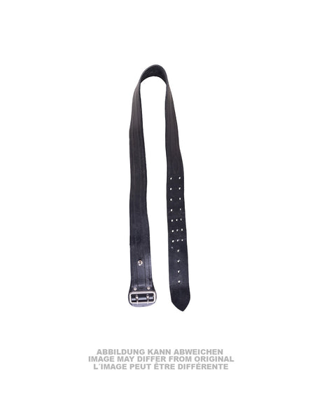 Ceinturon en cuir type soviétique à boucle deux ardillons, surplus d'occasion