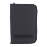 Pochette porte-documents OPEX A5 polyester à glissière avec bloc-notes fourni