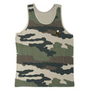 Débardeur militaire OPEX à motif imprimé brodé Légion étrangère jersey 180 g/m²