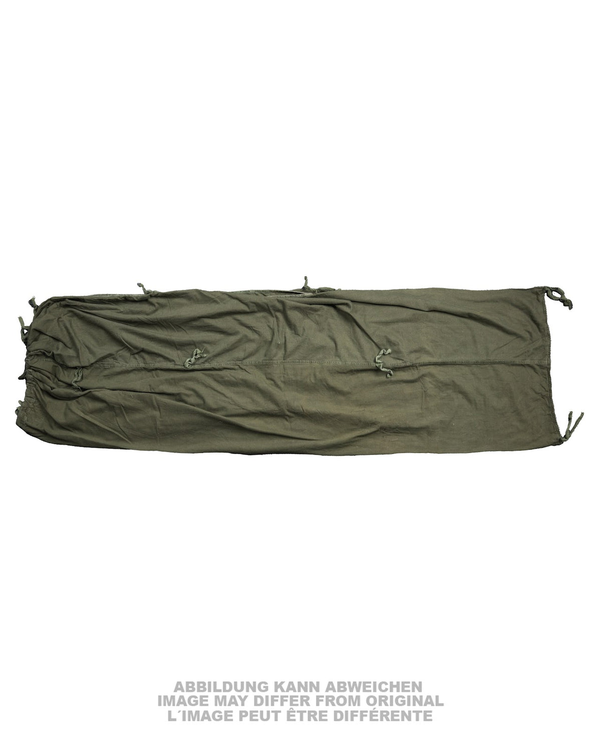 Sac de couchage intérieur de l'armée française, doublure de bivouac d'occasion