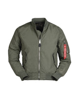 Blouson aviateur type MA1 Summer Mil-Tec en nylon sans garnissage avec poche de bras