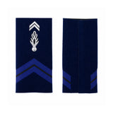 Fourreaux de grade Patrol Equipement gendarme adjoint plastifiés 11 x 5 cm paire