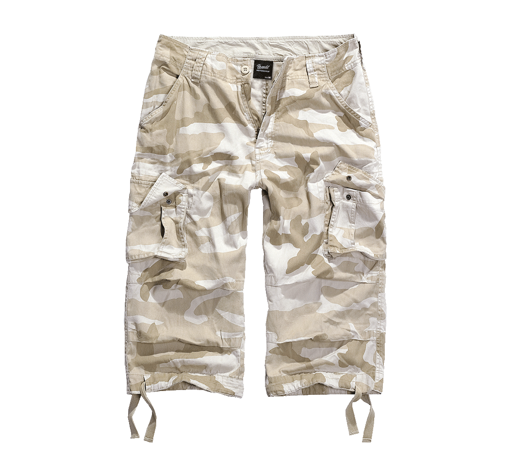 Short 3/4 Brandit Urban Legend en coton doublé avec cordon de serrage en bas de jambe