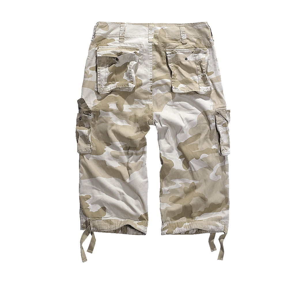 Short 3/4 Brandit Urban Legend en coton doublé avec cordon de serrage en bas de jambe