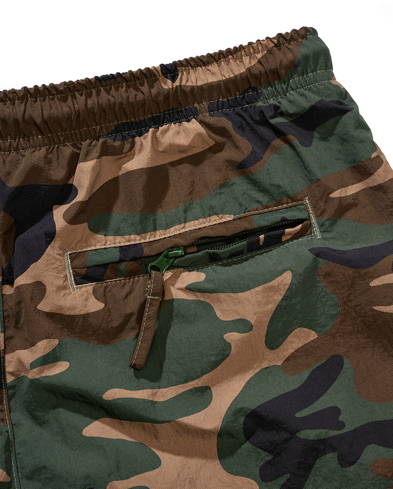 Short de bain Brandit Swimshort Basic en nylon à doublure filet et poche à glissière