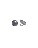 Bouton Mil-Tec de type français en métal diamètre 15 mm pour reprise de tenue