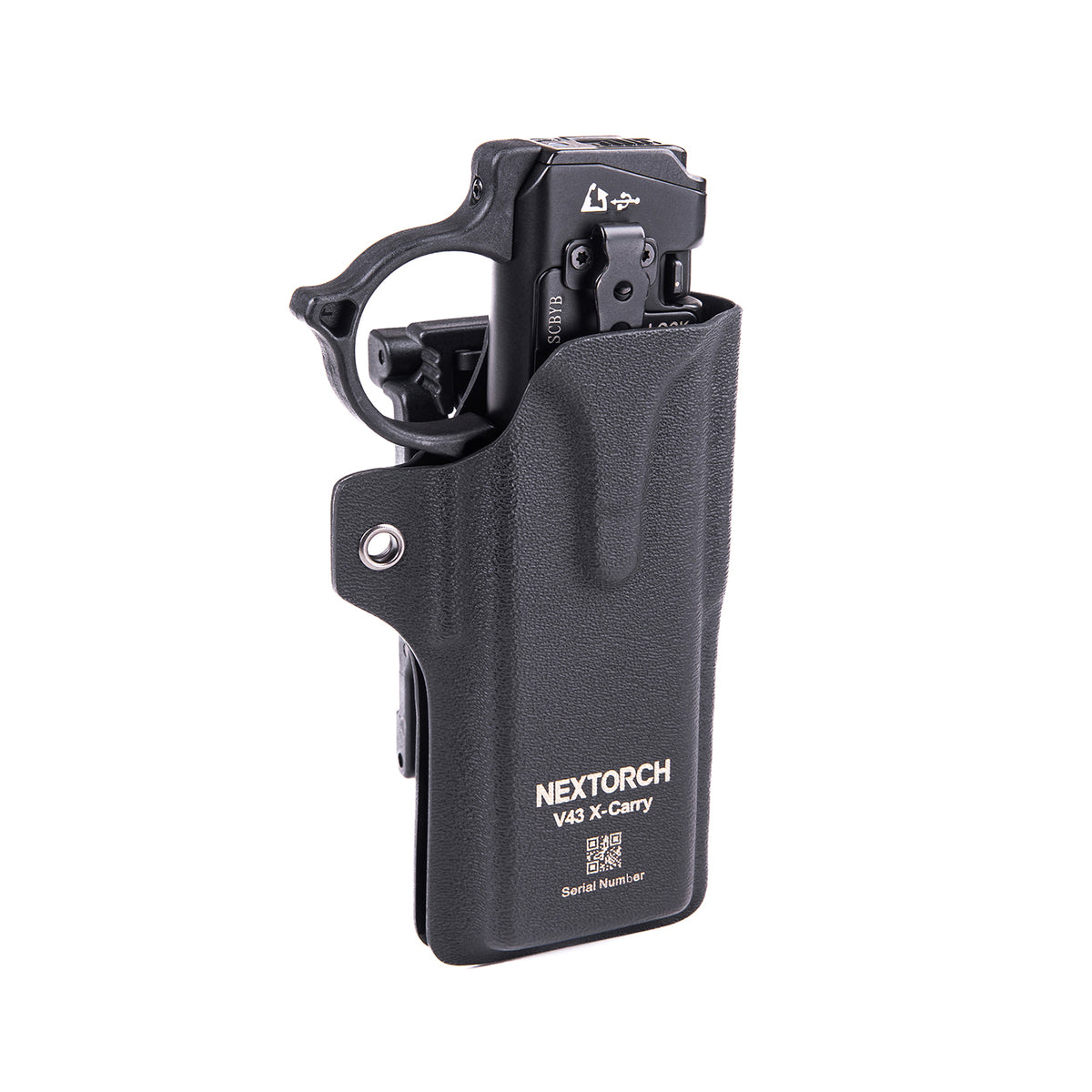 Porte-lampe Nextorch V43 X-carry rotatif dédié à la lampe TA70 à corps plat
