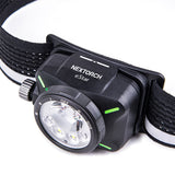 Lampe frontale Nextorch eSTAR 1 300 lumens portée 205 m IP67 en polymère