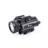 Lampe pour arme Nextorch WL25 1 200 lumens portée 420 m IPX7 en alliage d'aluminium de qualité