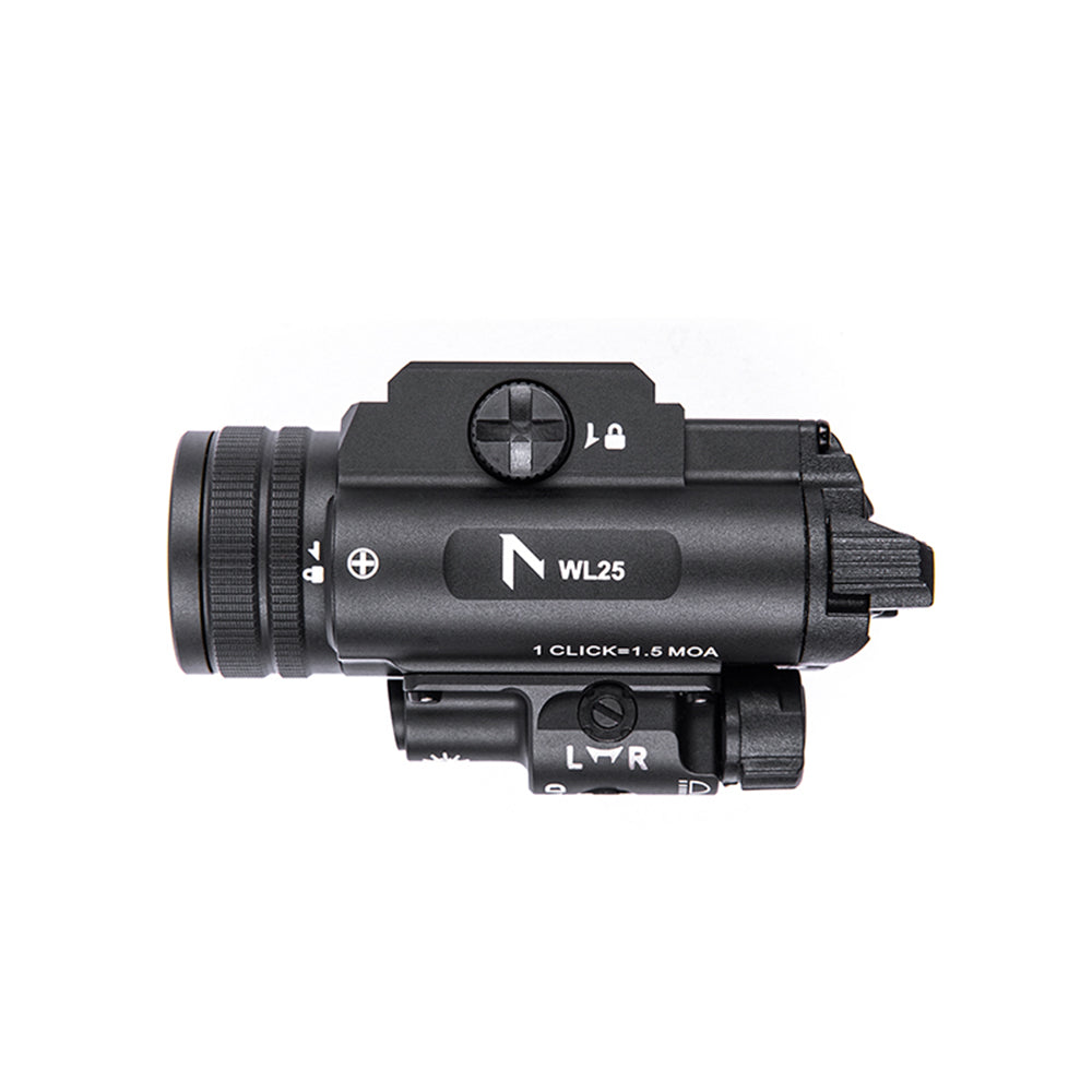 Lampe pour arme Nextorch WL25 1 200 lumens portée 420 m IPX7 en alliage d'aluminium de qualité