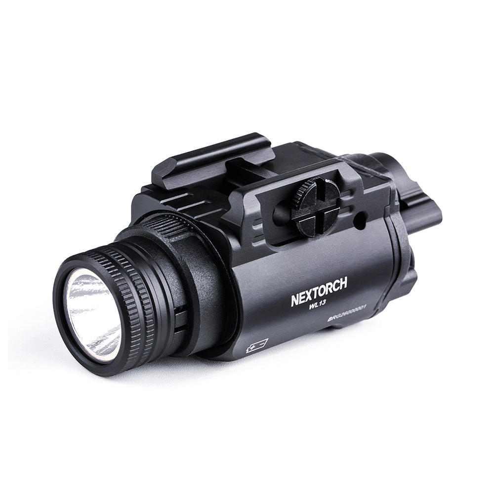 Lampe pour arme Nextorch WL13 1 300 lumens portée 180 m IPX7 en alliage d'aluminium de qualité