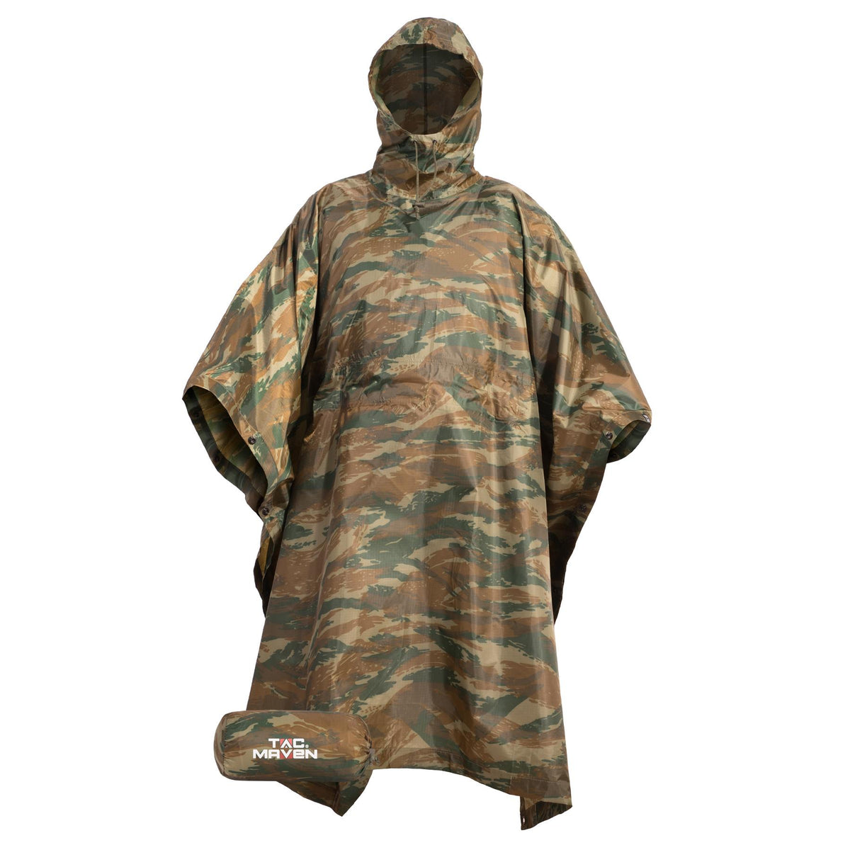 Poncho de pluie Tac Maven Thunder en polyester ripstop 210D 3000 mm 200 x 145 cm