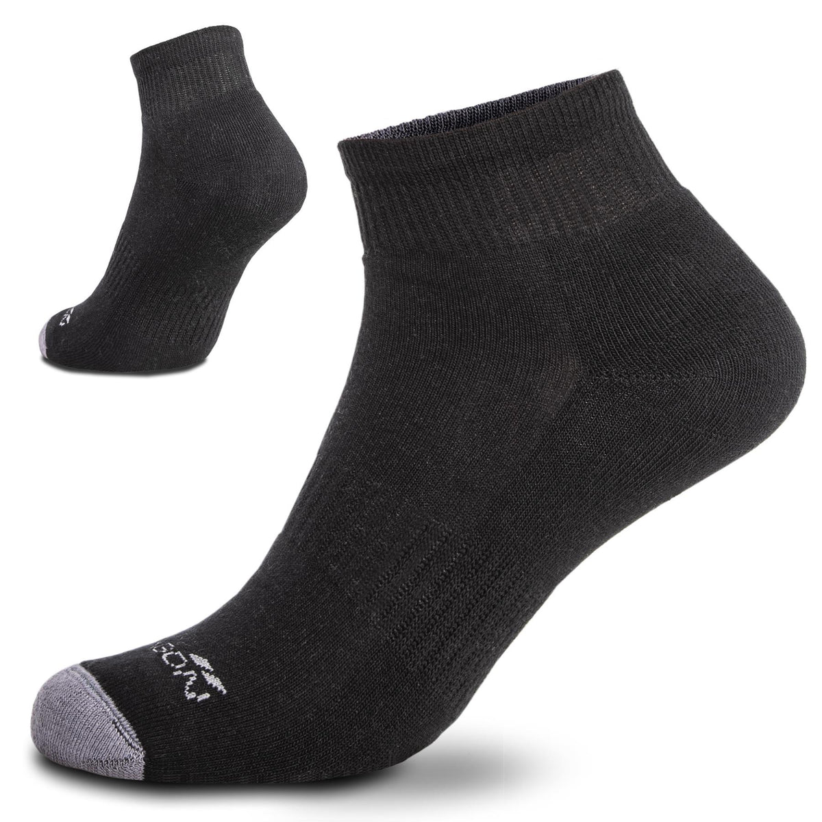Chaussettes basses Pentagon Low Cut coton biologique peigné bouclette éponge