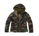 Veste coupe-vent Brandit coupe femme doublée polaire capuche et poches à glissière